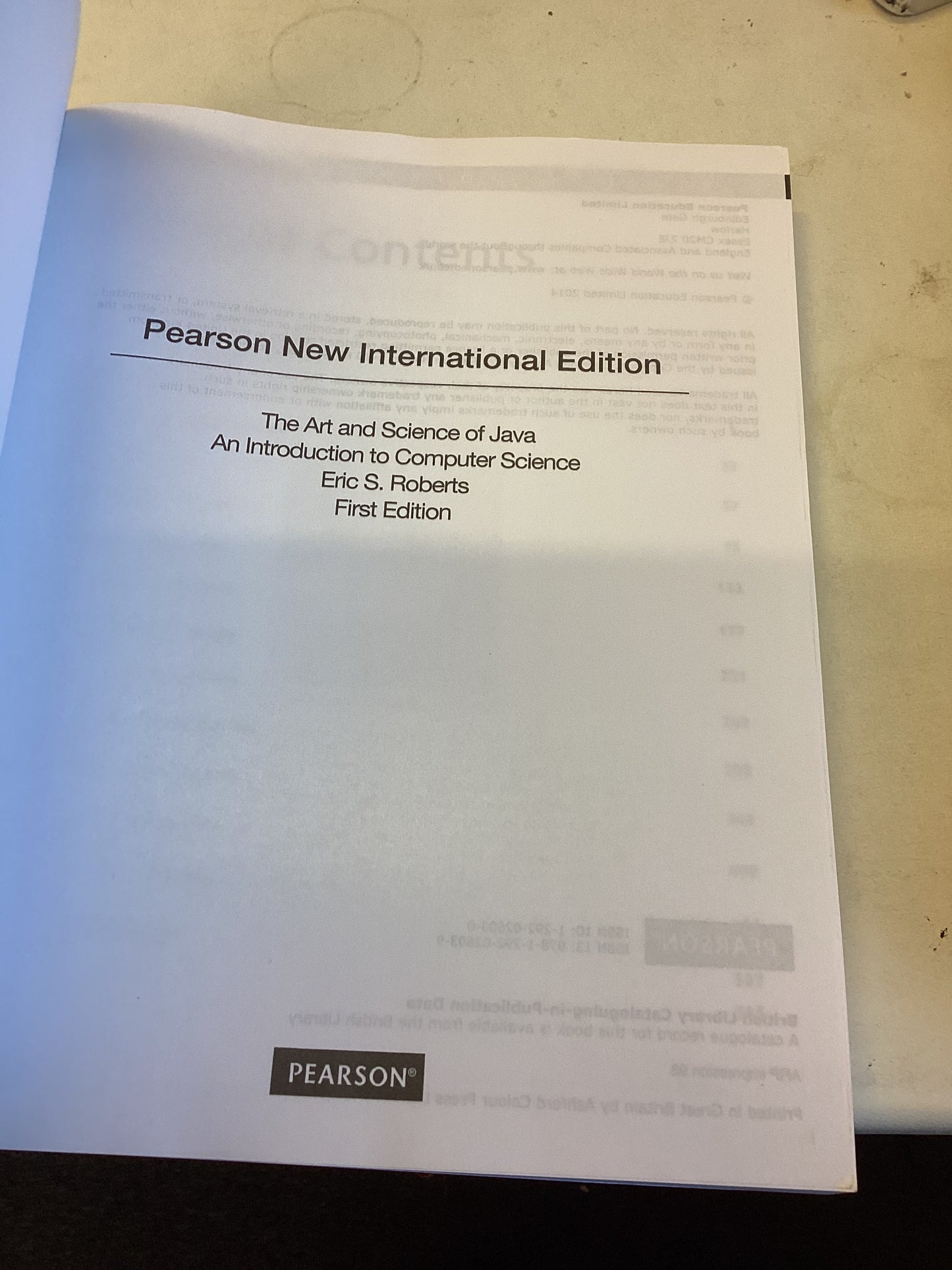 The Art and Science of Java An Introduction To Computer Science First Edition Eric S Roberts