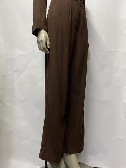 Mario Borsato Brown Vintage Jumpsuit 10