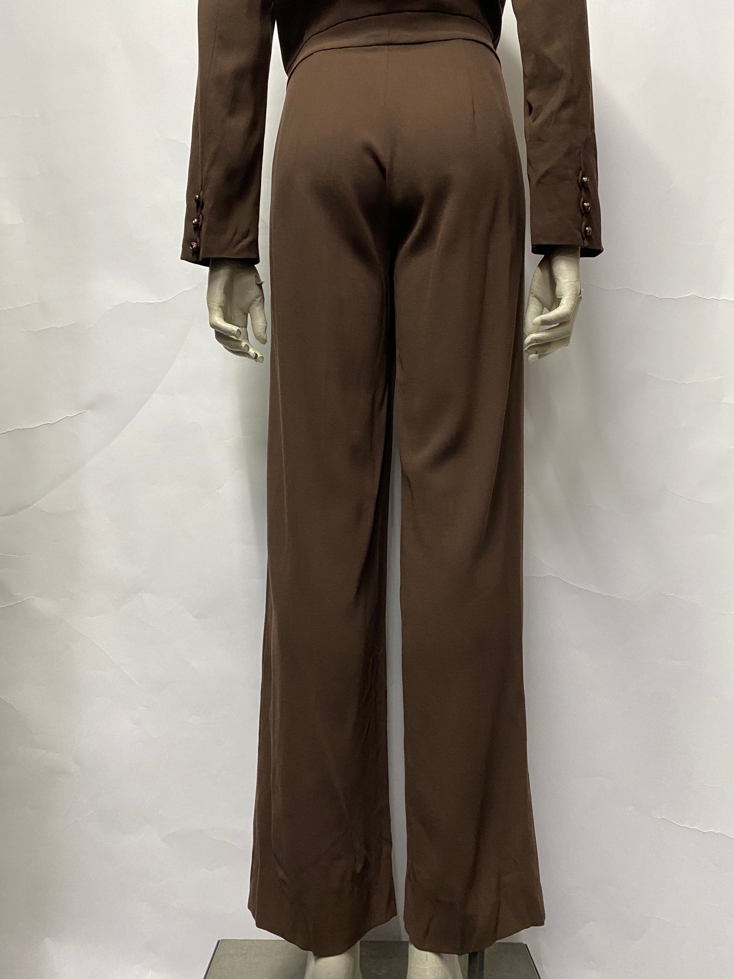 Mario Borsato Brown Vintage Jumpsuit 10