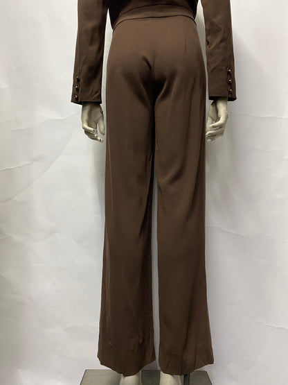 Mario Borsato Brown Vintage Jumpsuit 10