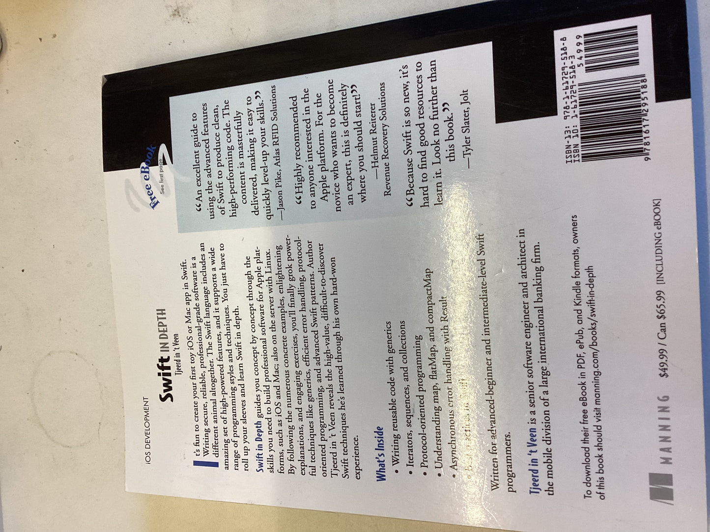 Swift In Depth Tjeerd in 't Veen