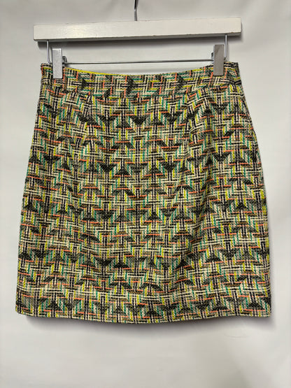 Kate Spade Multicolour Tweed Mini Skirt XS