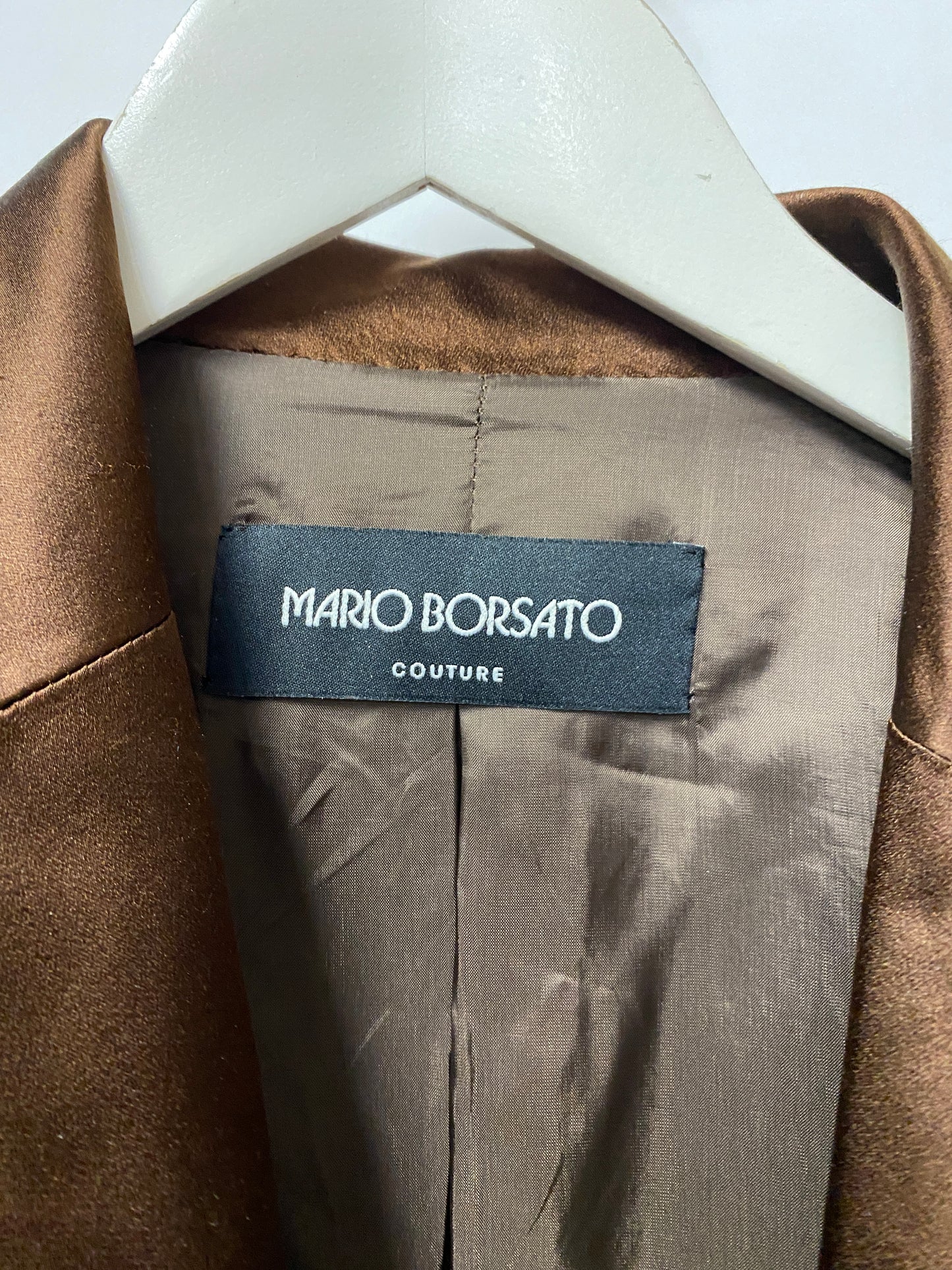 Mario Borsato Brown Vintage Jumpsuit 10