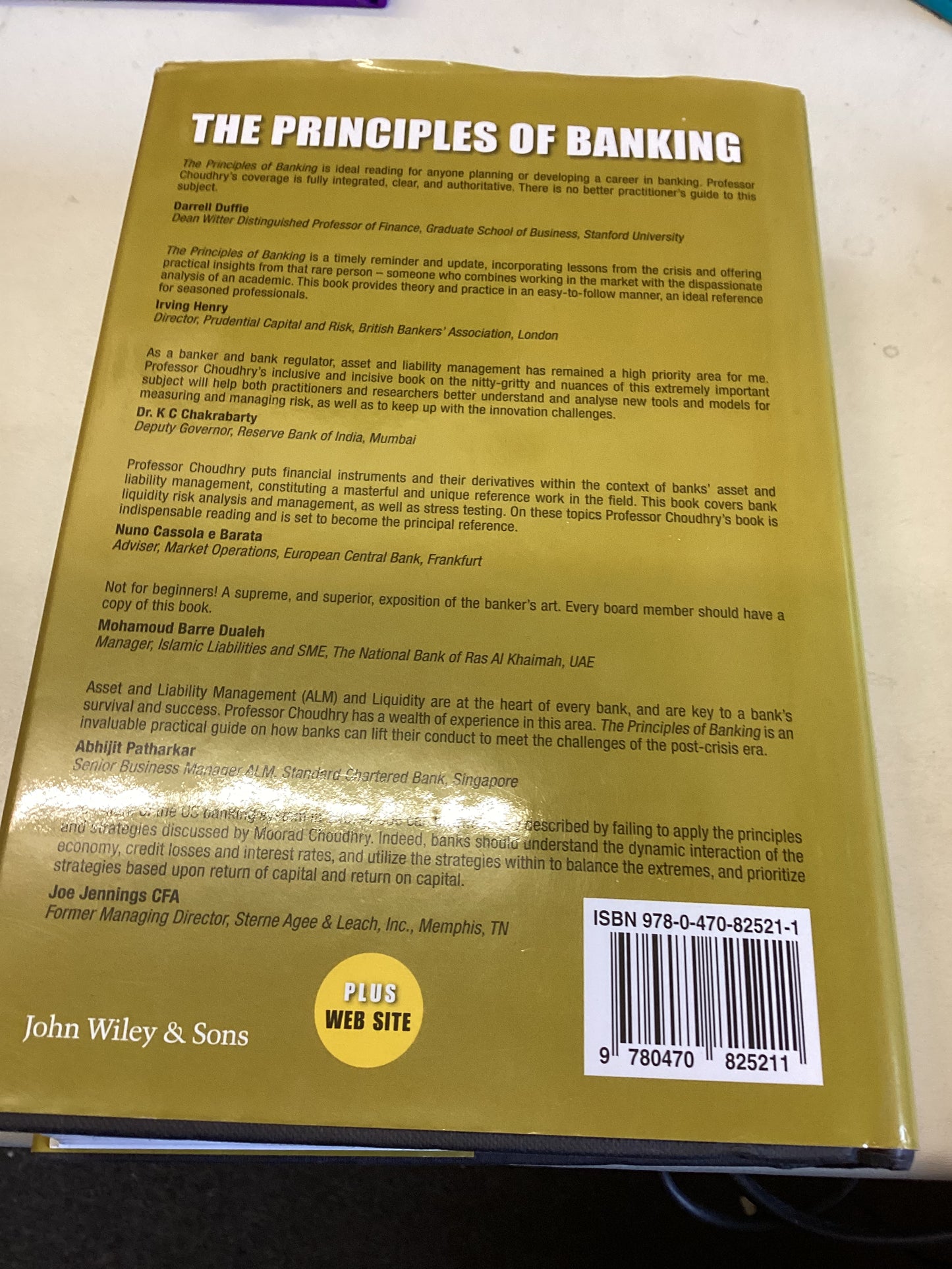 The Principles of Banking Moorad Choudhry