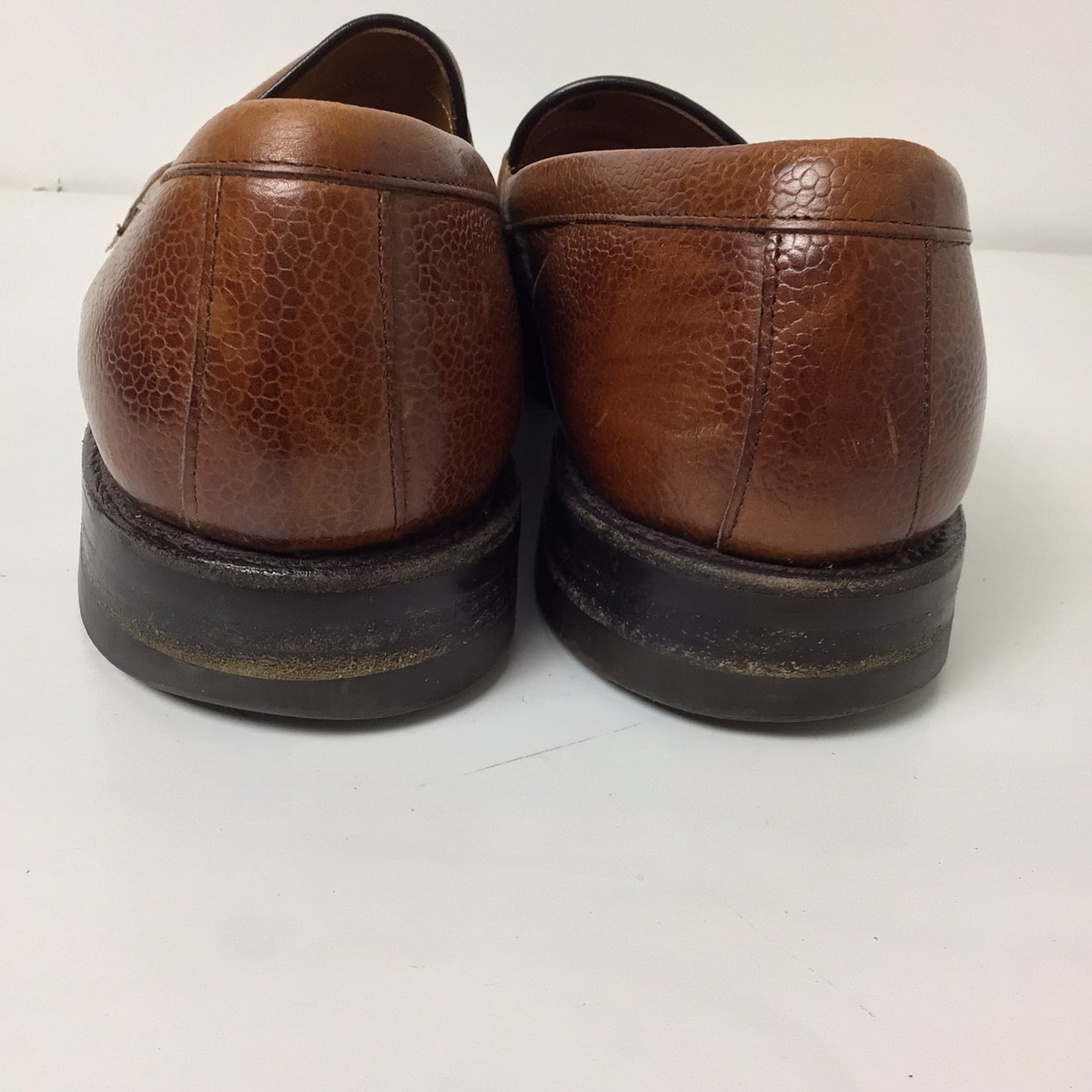 Cheaney Brown Howard R Leather Moccasin Loafers Shoes Size 10 F