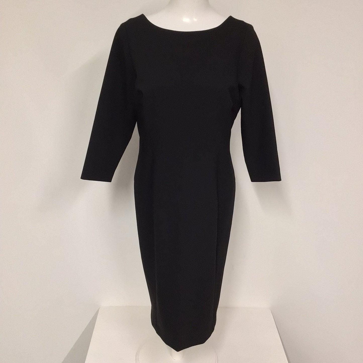 BNWT M&S Autograph Black Office Wear Dress Size 14