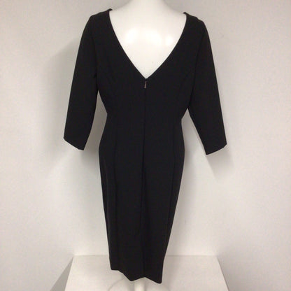 BNWT M&S Autograph Black Office Wear Dress Size 14