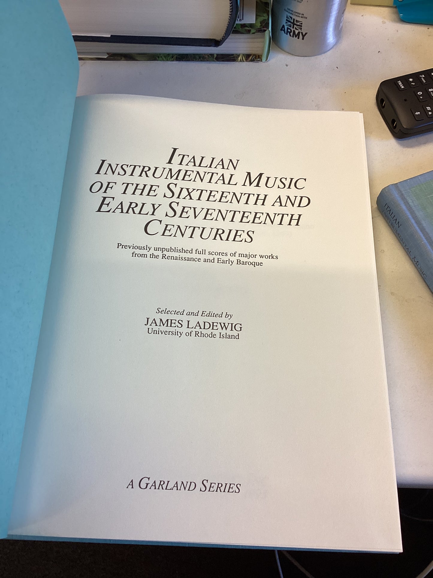 Italian Instrumental Music of The Sixteenth and Early Seventeenth Centuries Vol 3 Jacques Buus