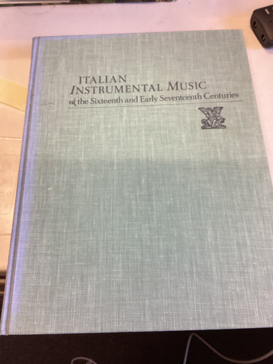 Italian Instrumental Music of The Sixteenth and Early Seventeenth Centuries Vol 23 Stefano Bernardi
