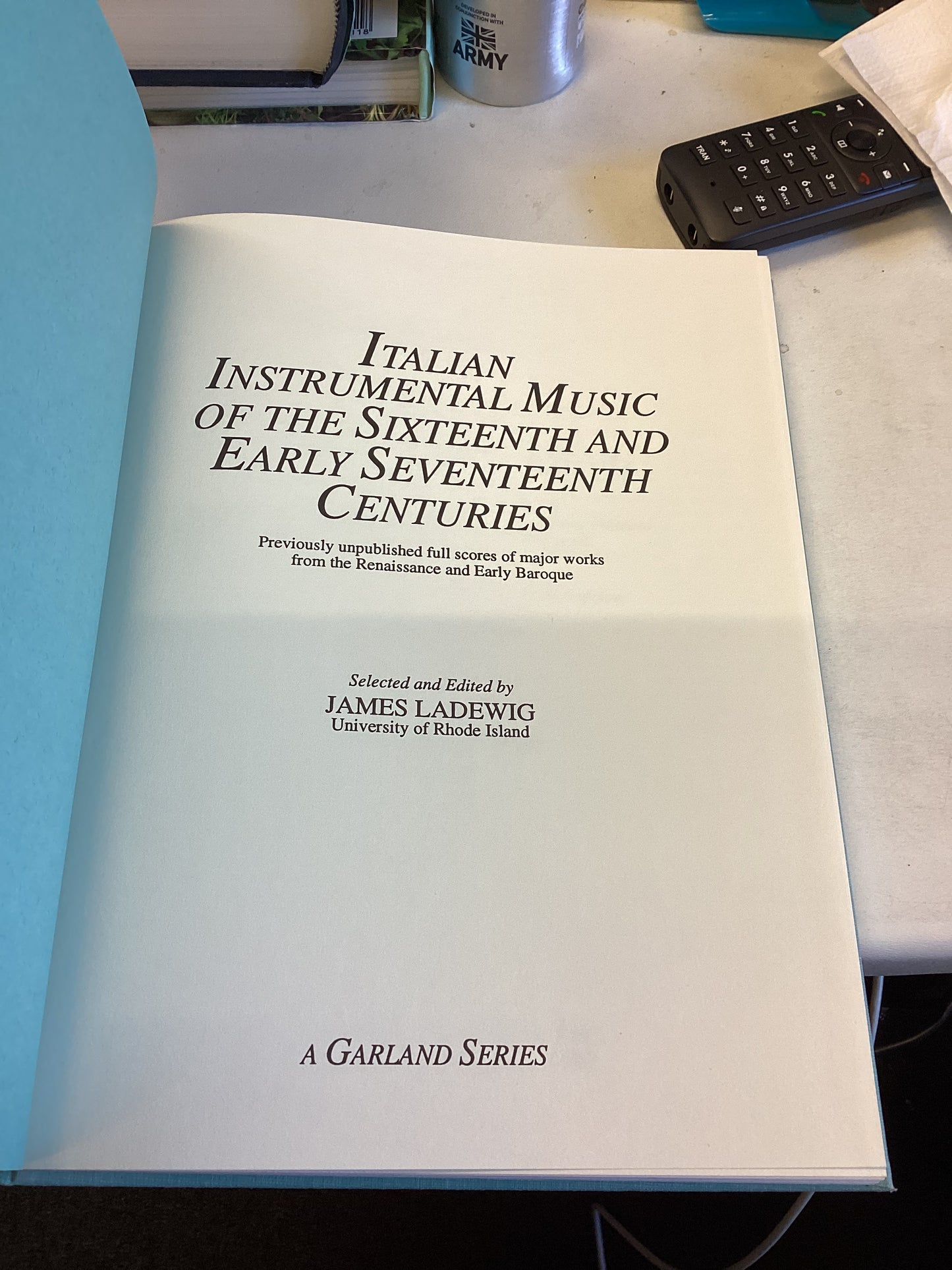 Italian Instrumental Music of The Sixteenth and Early Seventeenth Centuries Vol 23 Stefano Bernardi