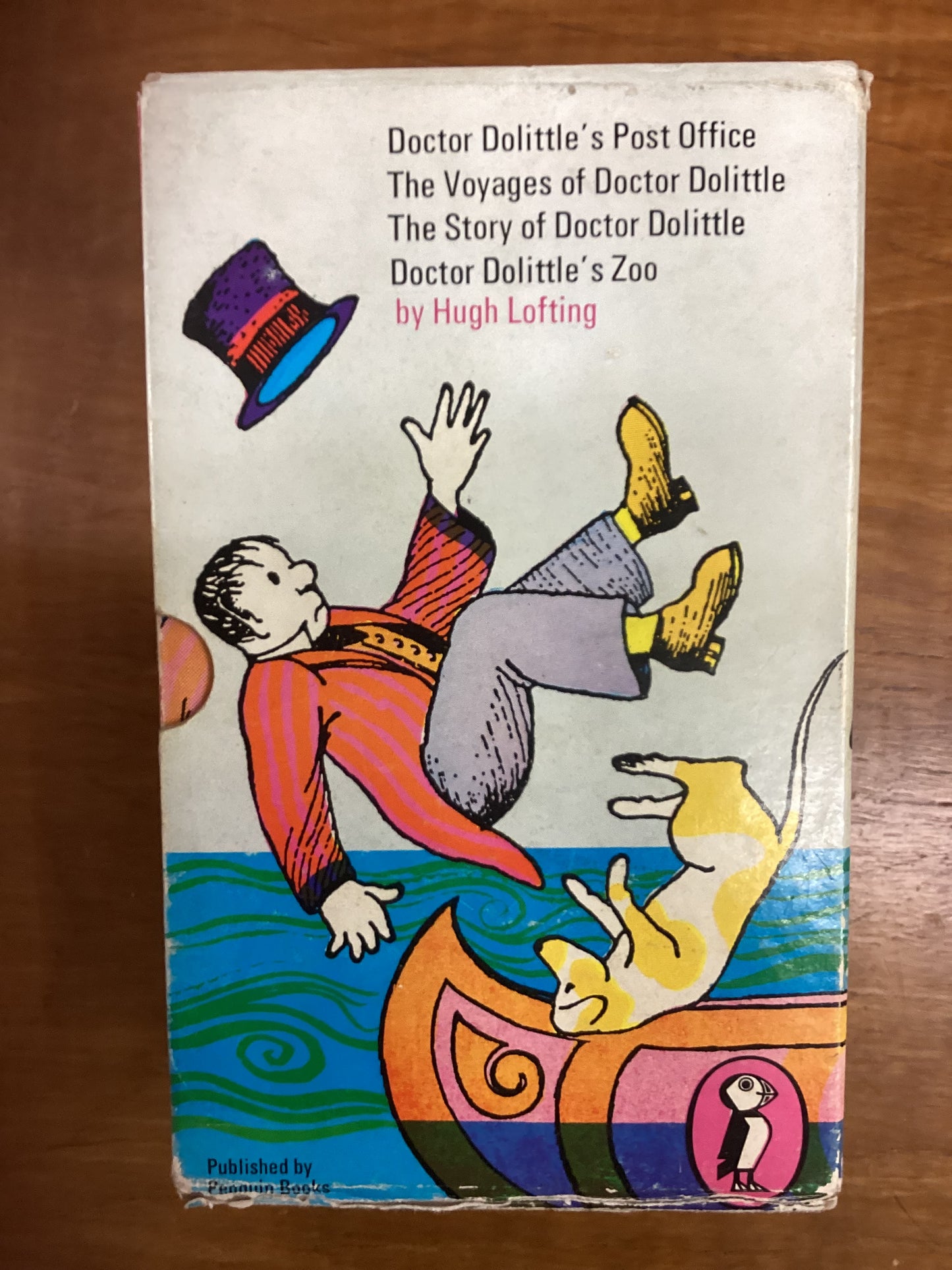 Hugh Lofting - Doctor Doolittle - 4 Book Set in Cardboard Slipcase- Penguin 1968