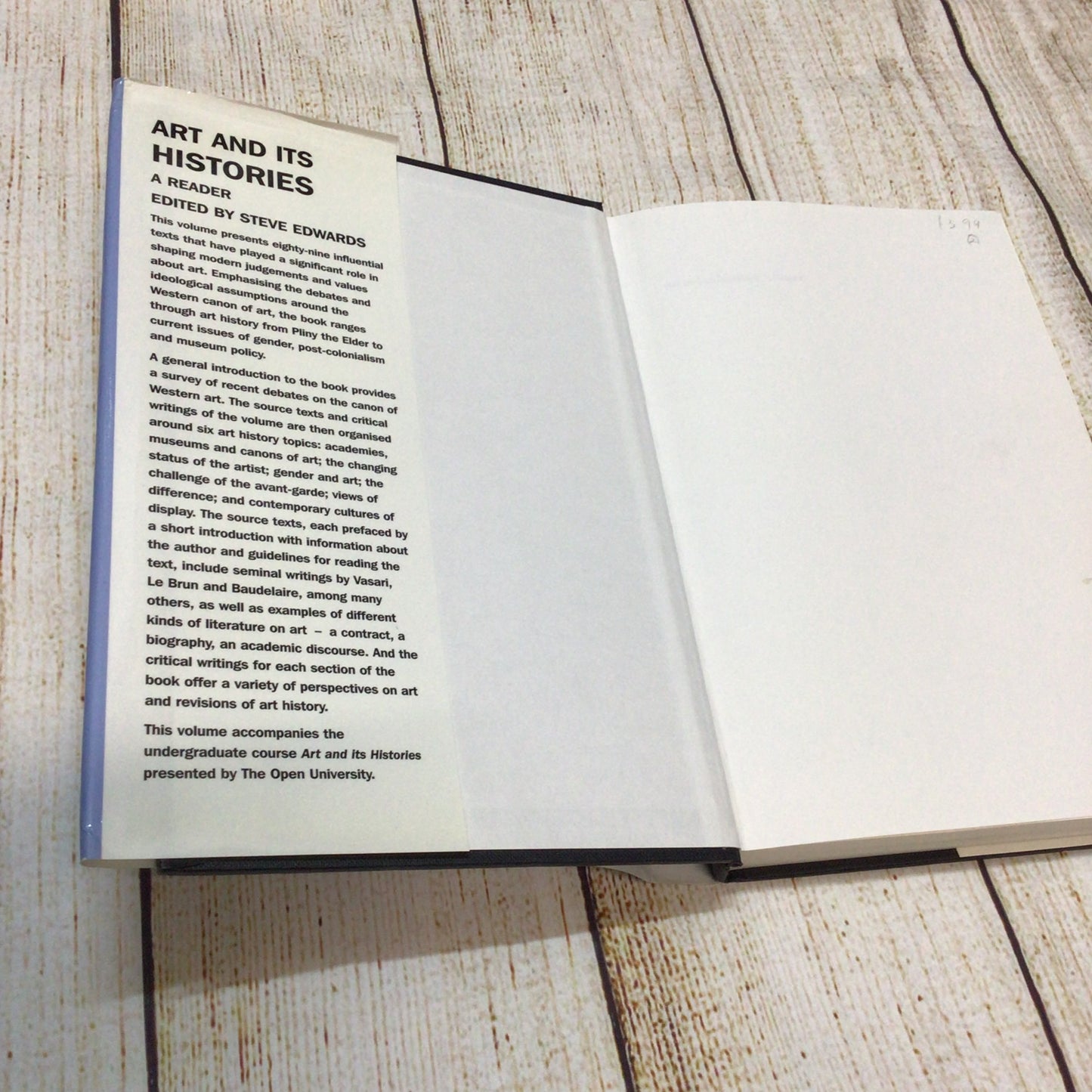 Art & its Histories: A Reader by Steve Edwards (1999)