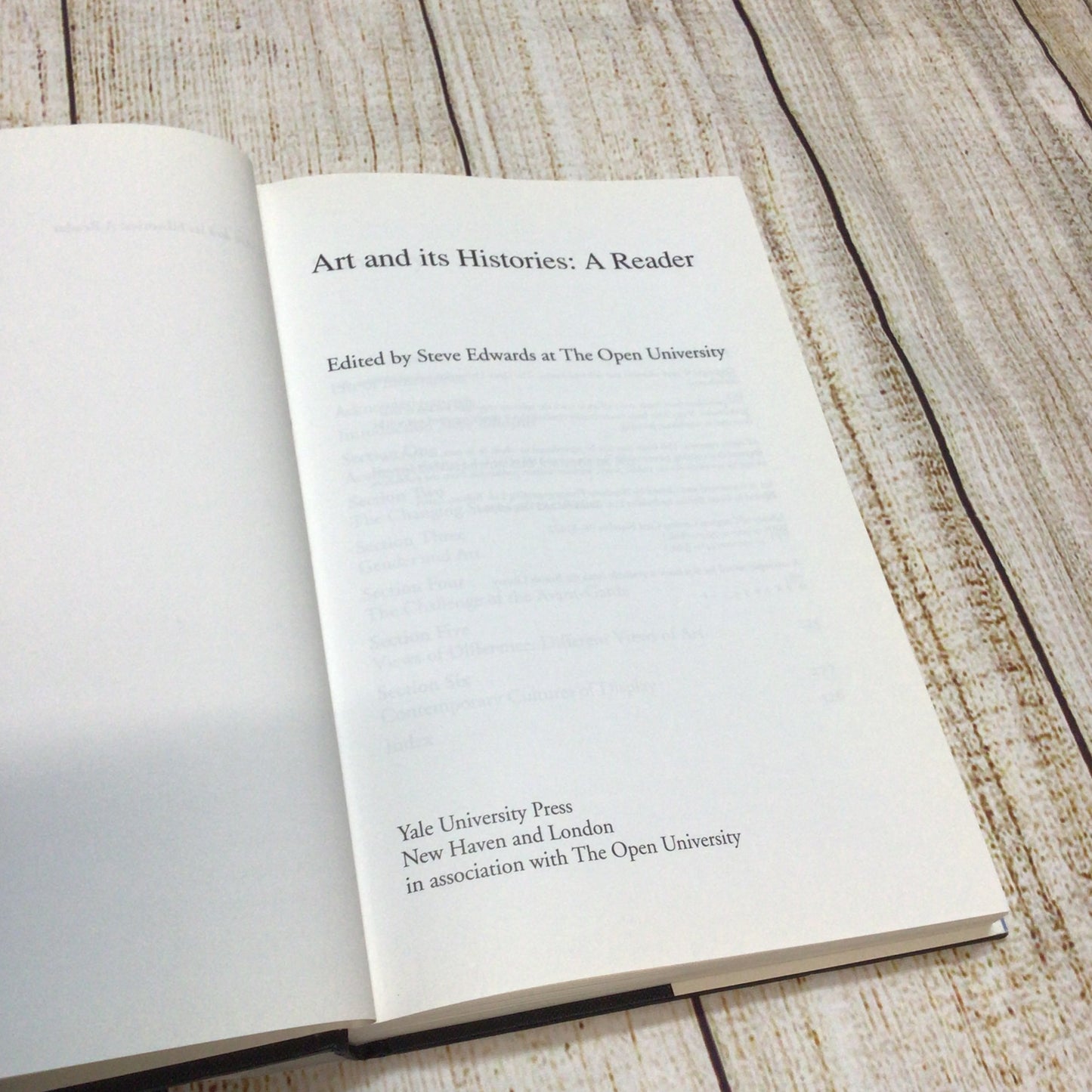 Art & its Histories: A Reader by Steve Edwards (1999)