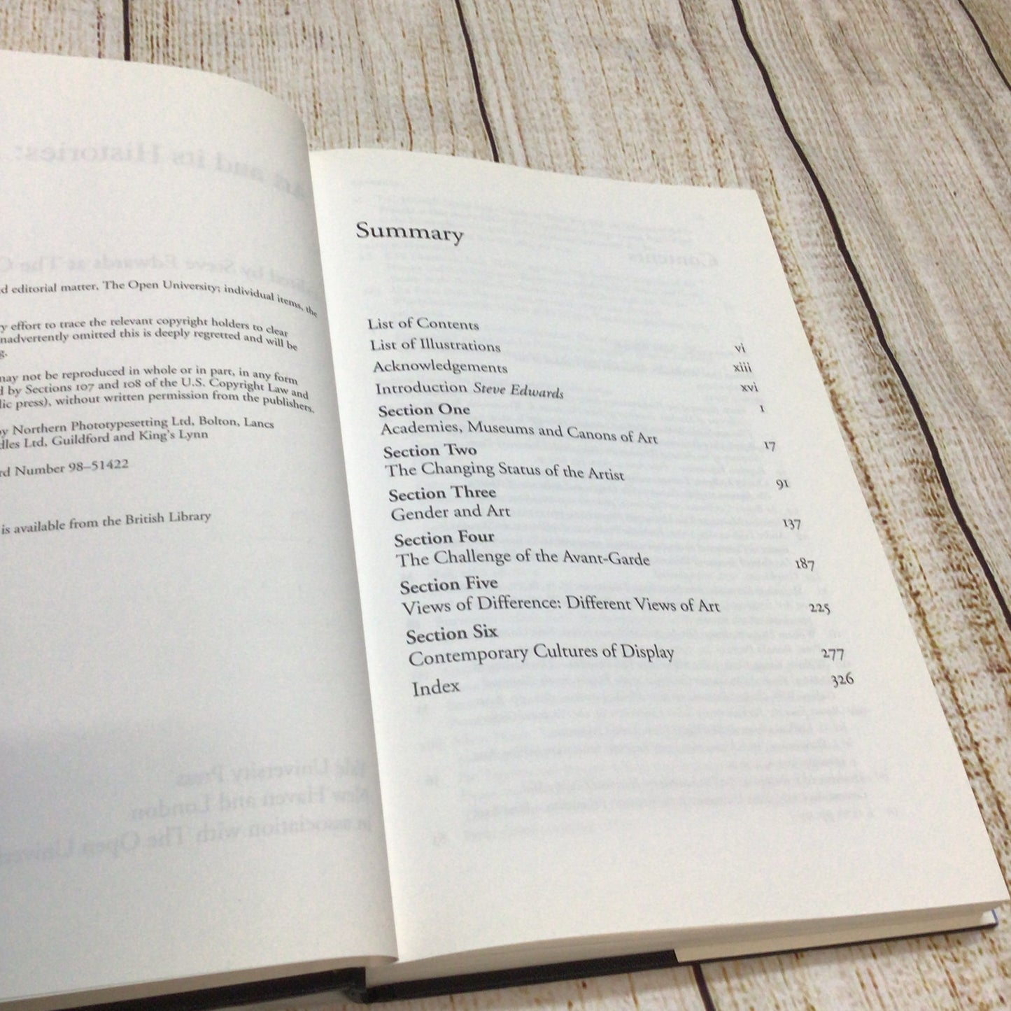 Art & its Histories: A Reader by Steve Edwards (1999)