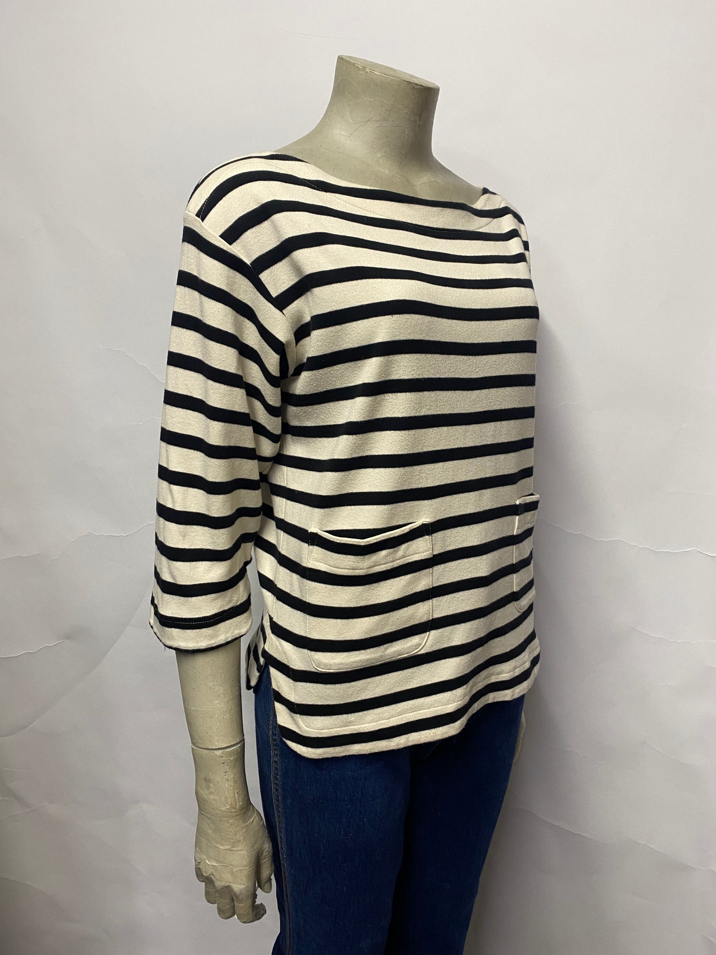 By Malene Birger Striped Cotton Top Large