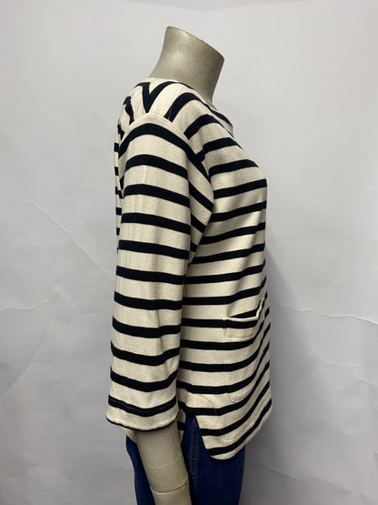 By Malene Birger Striped Cotton Top Large