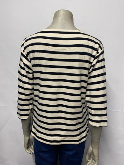 By Malene Birger Striped Cotton Top Large