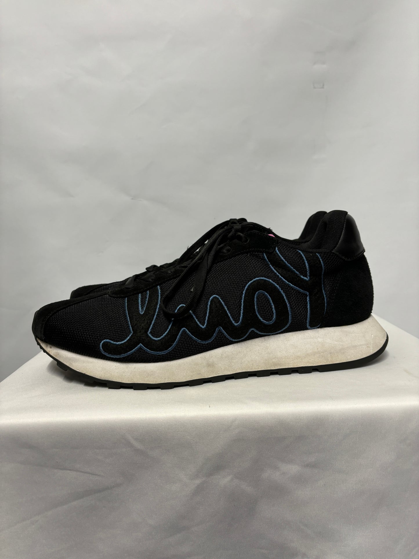 Paul Smith Black Logo Trainers UK 11