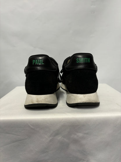 Paul Smith Black Logo Trainers UK 11