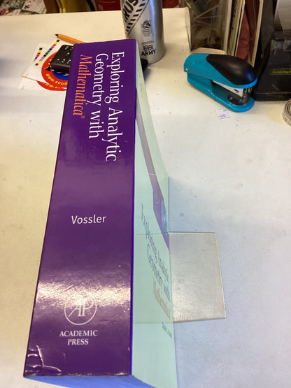 Exploring Analytic Geometry With Mathematica Donald L Vossler Does Not have the disc