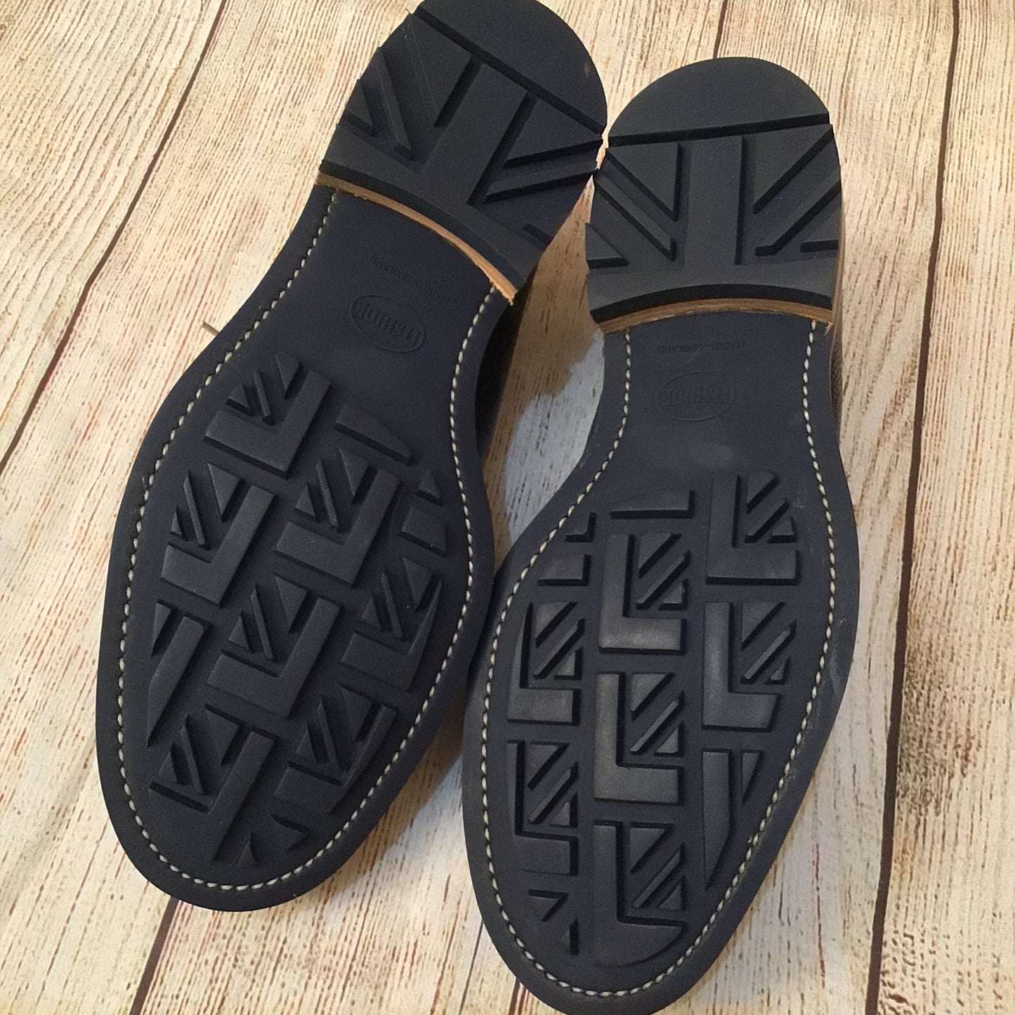 Joseph Cheaney Navy Blue Teign II Derby Leather Shoes 12508/F Size 9