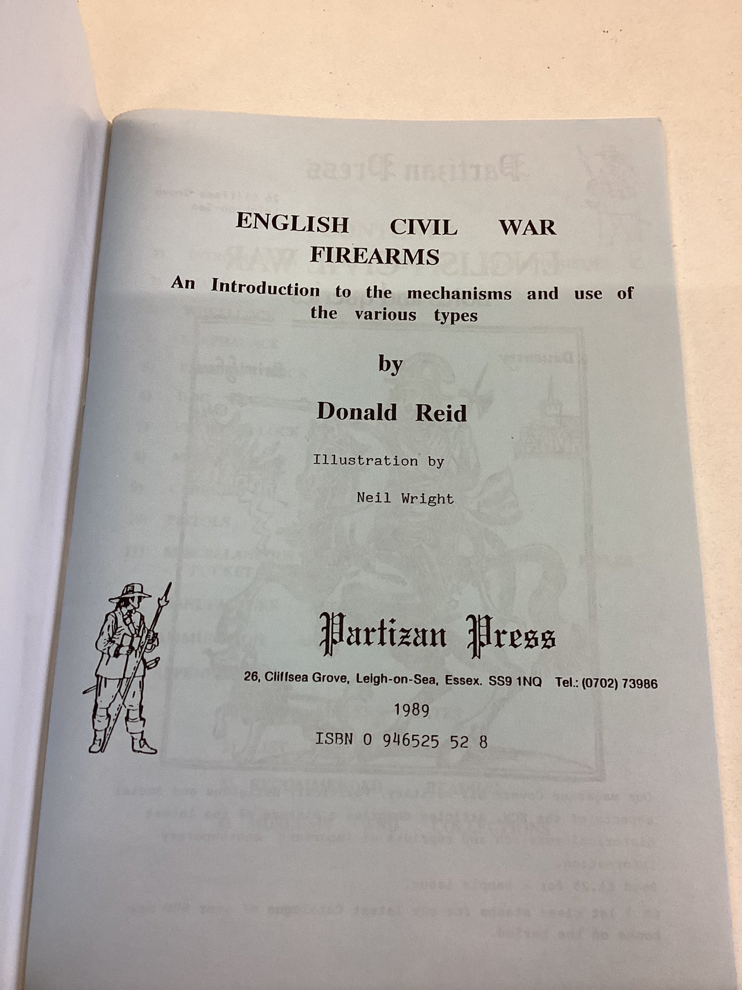 English Civil War Firearms by Donald Reid