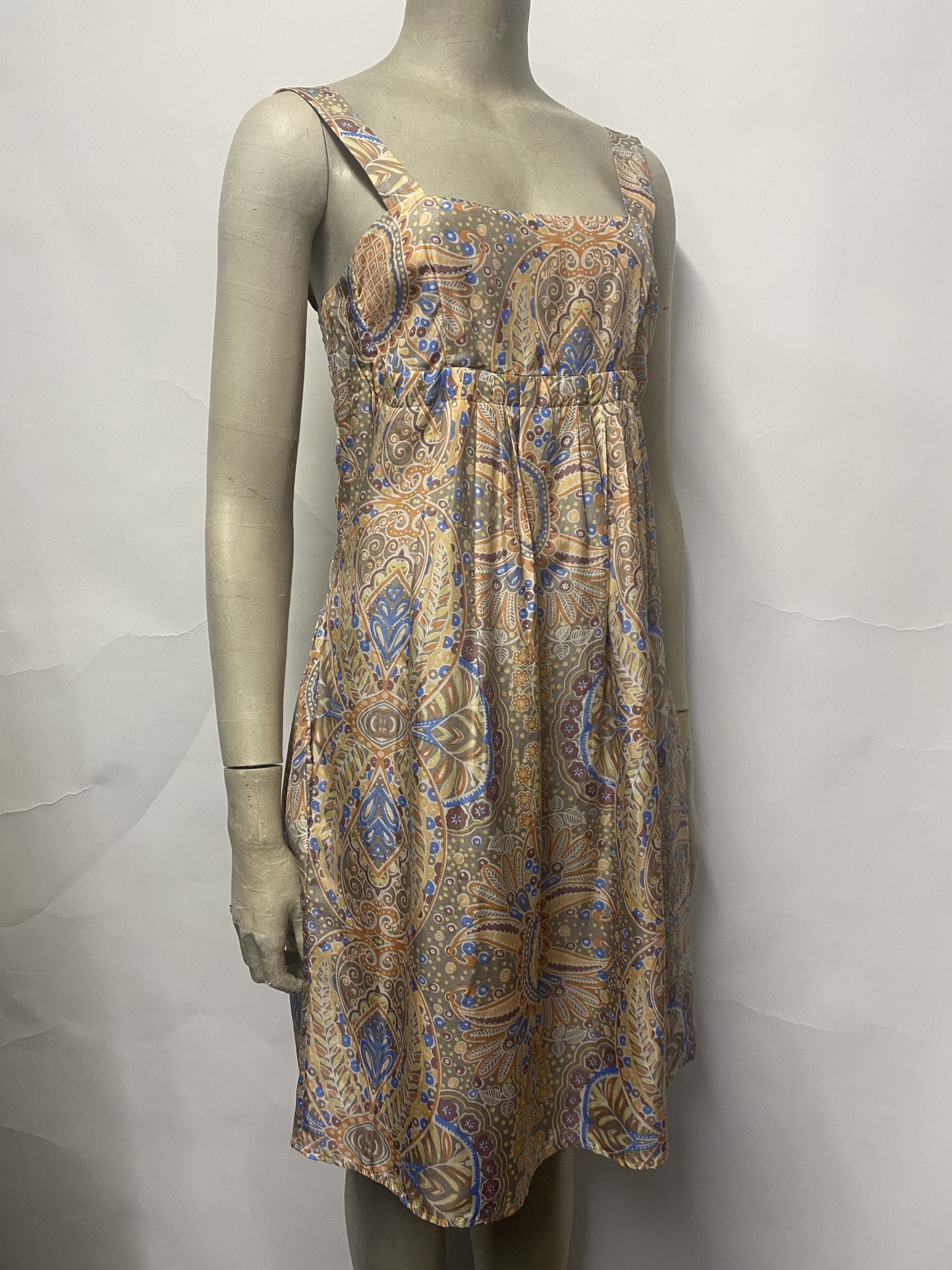 See By Chloe Pastel Patterned Silk Dress 8