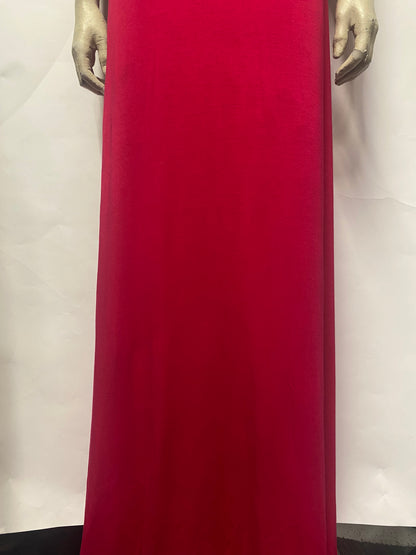 Young, Fabulous + Broke Hot Pink Jersey Tube Maxi Dress Small