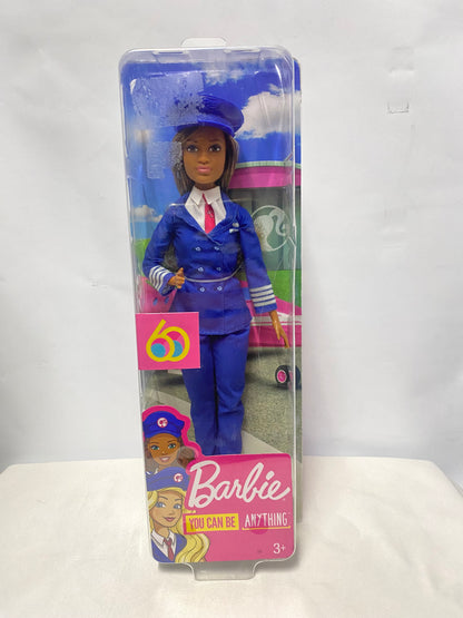 Collectible You Can Be Anything Barbie Pilot 60th Anniversary 2018 BNIB