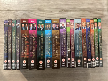 Midsomer Murders - Complete Series 1-21 Box Sets (DVD, 89-Discs)