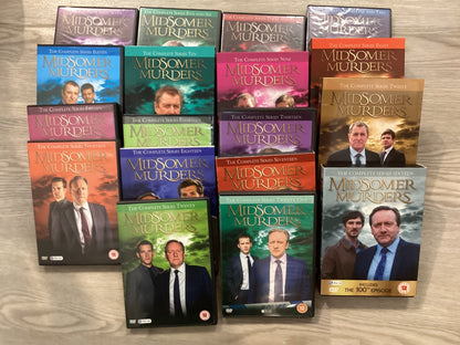 Midsomer Murders - Complete Series 1-21 Box Sets (DVD, 89-Discs)