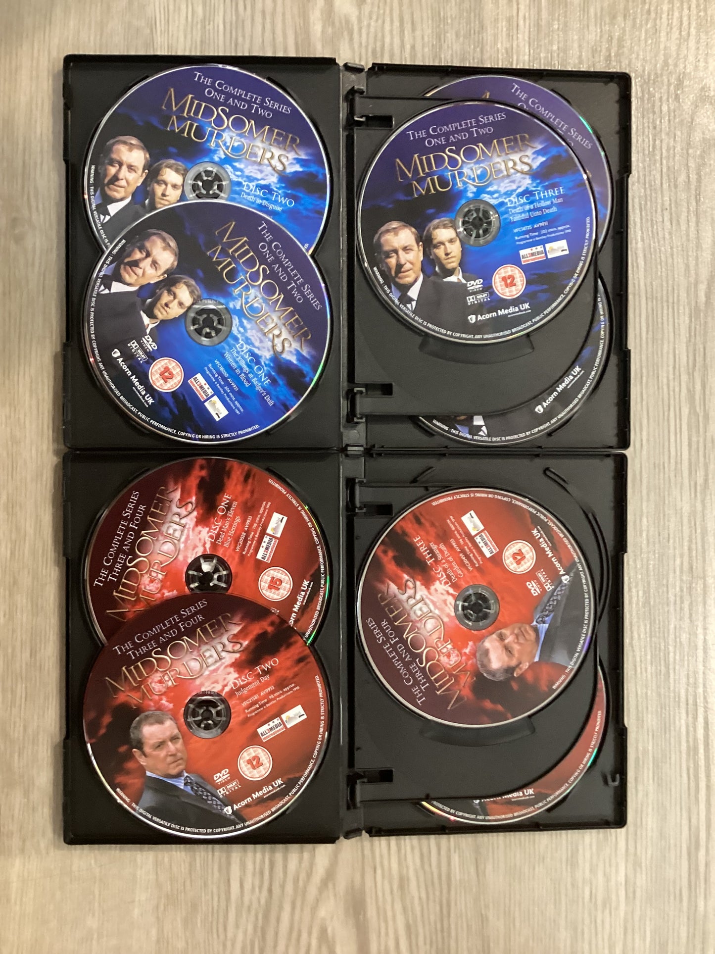 Midsomer Murders - Complete Series 1-21 Box Sets (DVD, 89-Discs)
