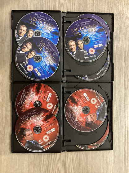 Midsomer Murders - Complete Series 1-21 Box Sets (DVD, 89-Discs)