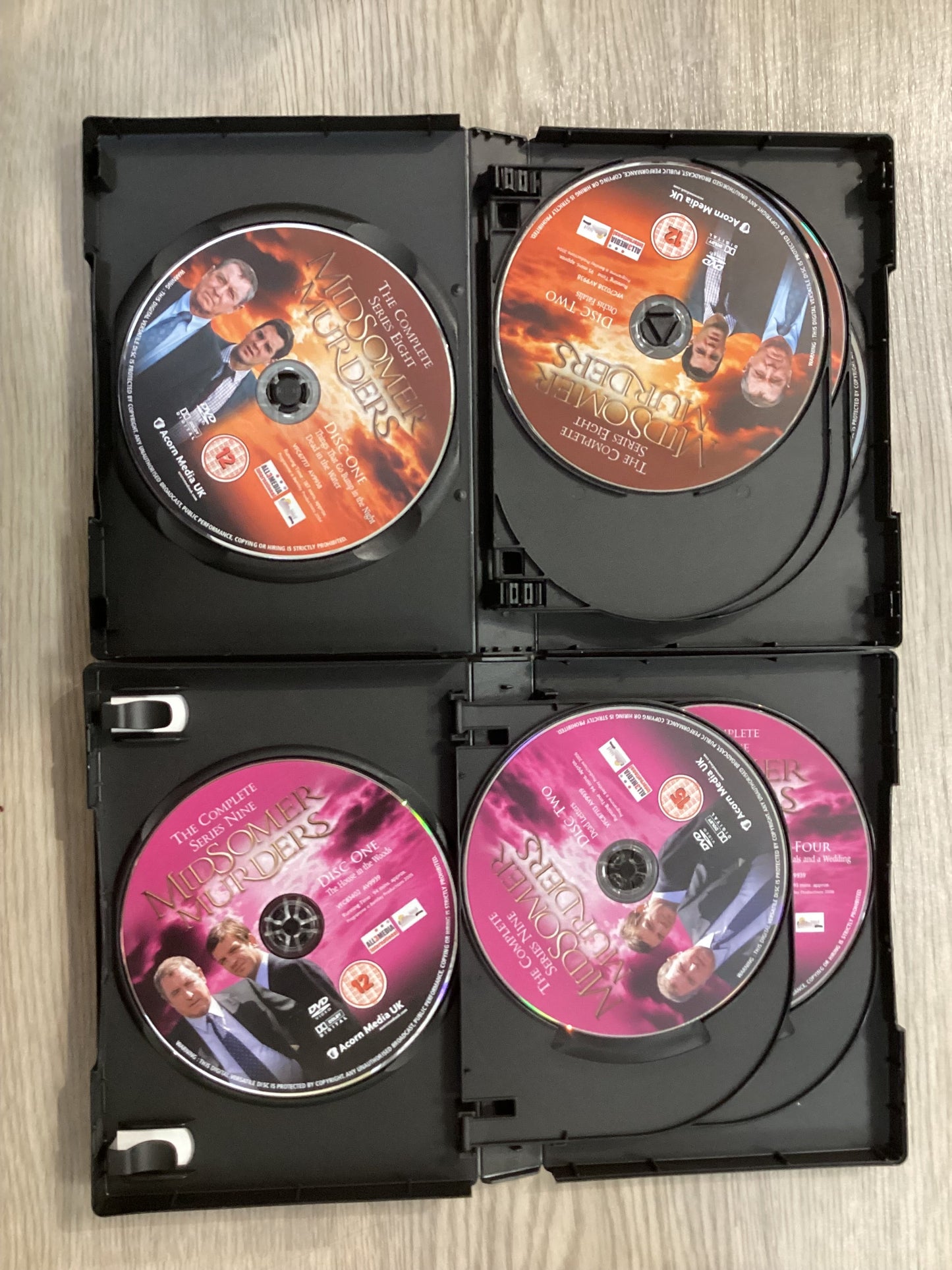 Midsomer Murders - Complete Series 1-21 Box Sets (DVD, 89-Discs)