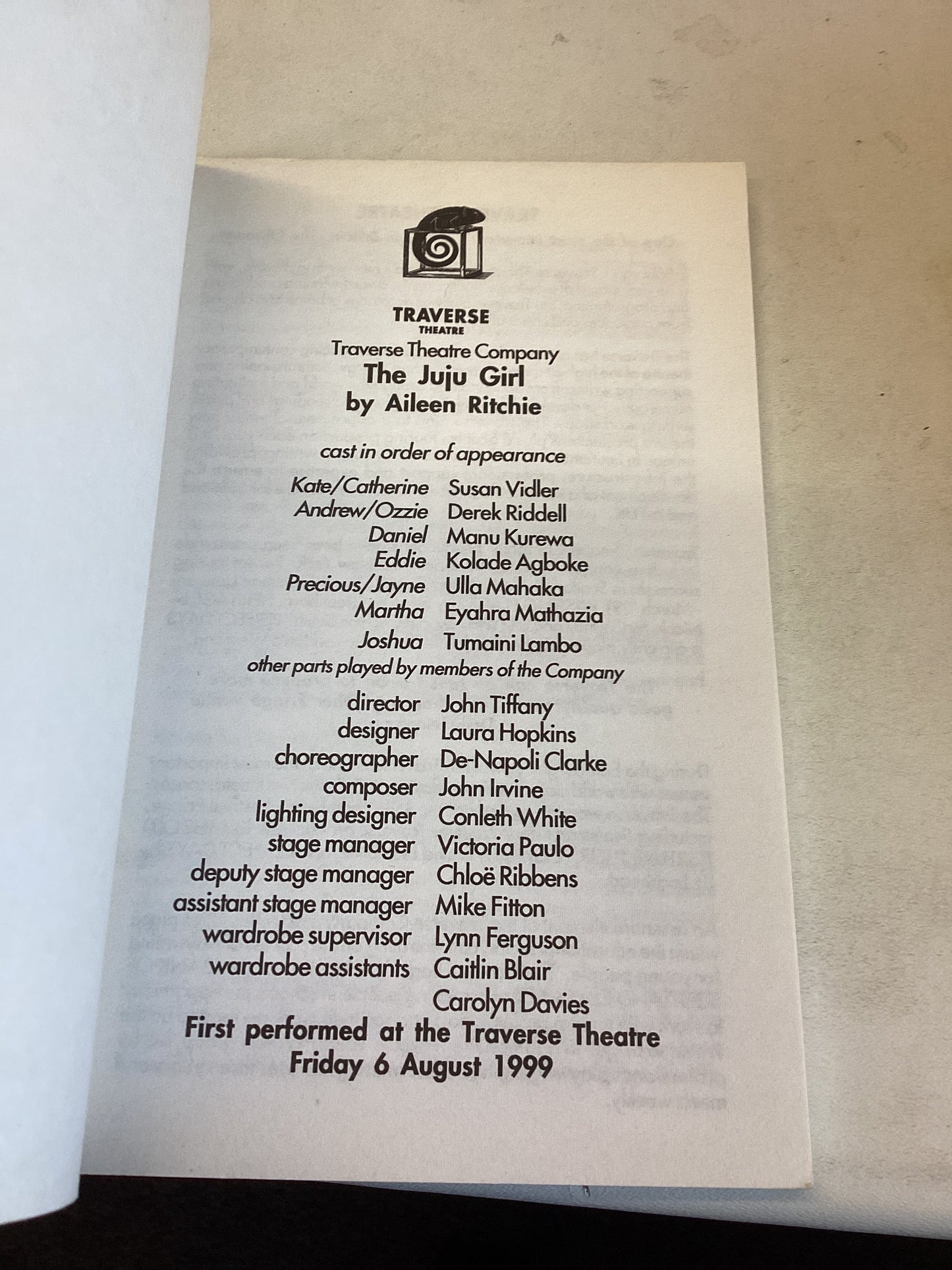 The Ju Ju Girl Aileen Ritchie