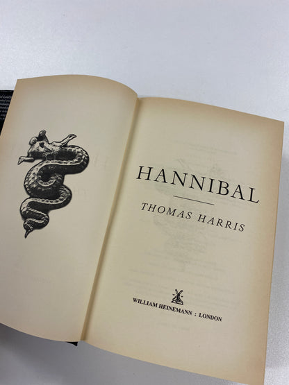 Hannibal First Edition, Thomas Harris, William Heinemann: London, 1999