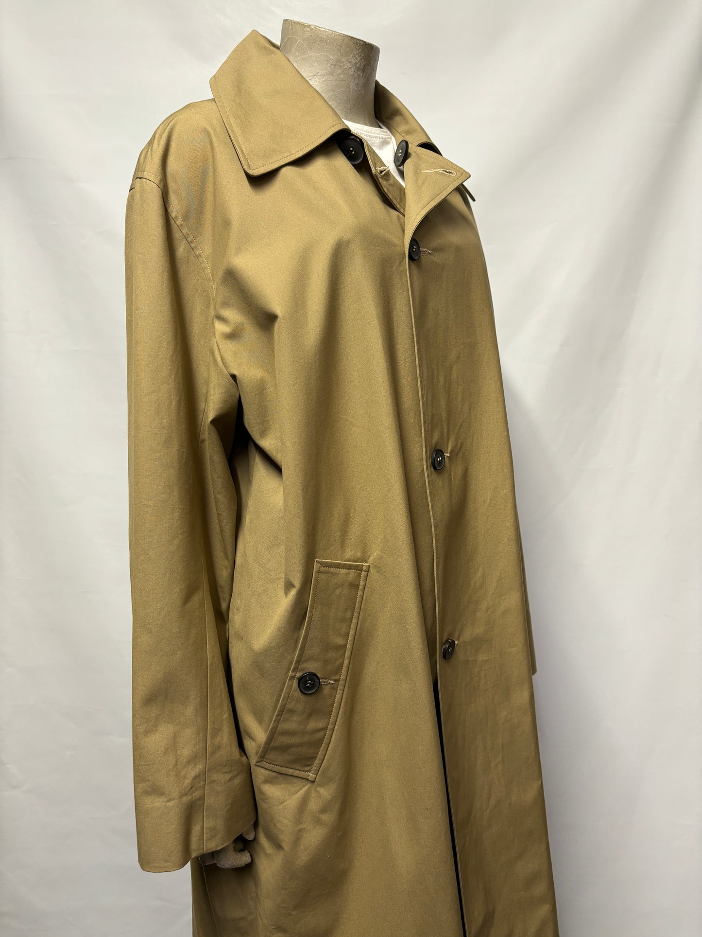 Lea Boberg P.C Sand Twill Trench Coat Small 1