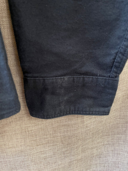All Saints Black Long Sleeve Shirt Large