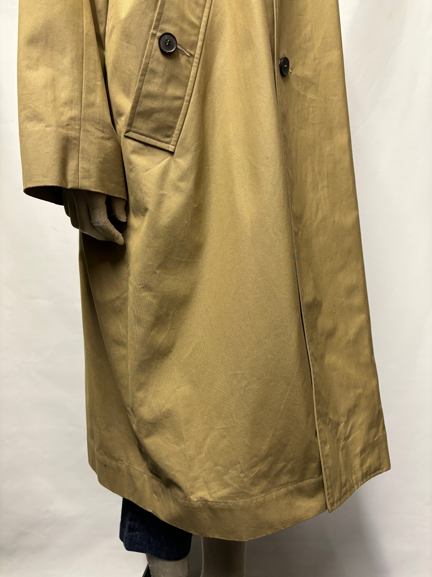 Lea Boberg P.C Sand Twill Trench Coat Small 1