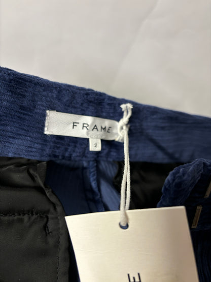 Frame Blue Corduroy Suit Small BNWT