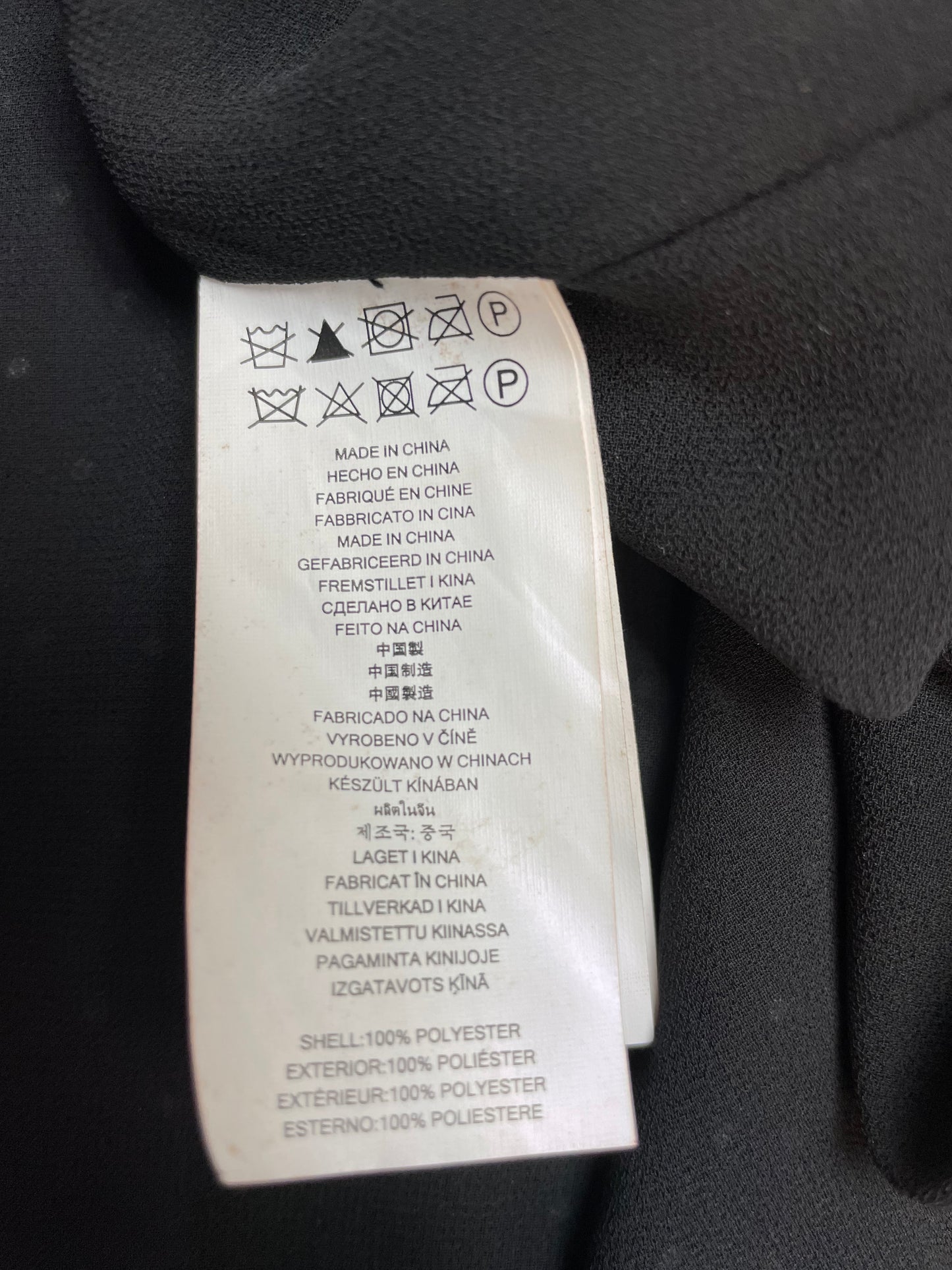 Michael Kors White Polka Dot Black Pleated Dress Size S