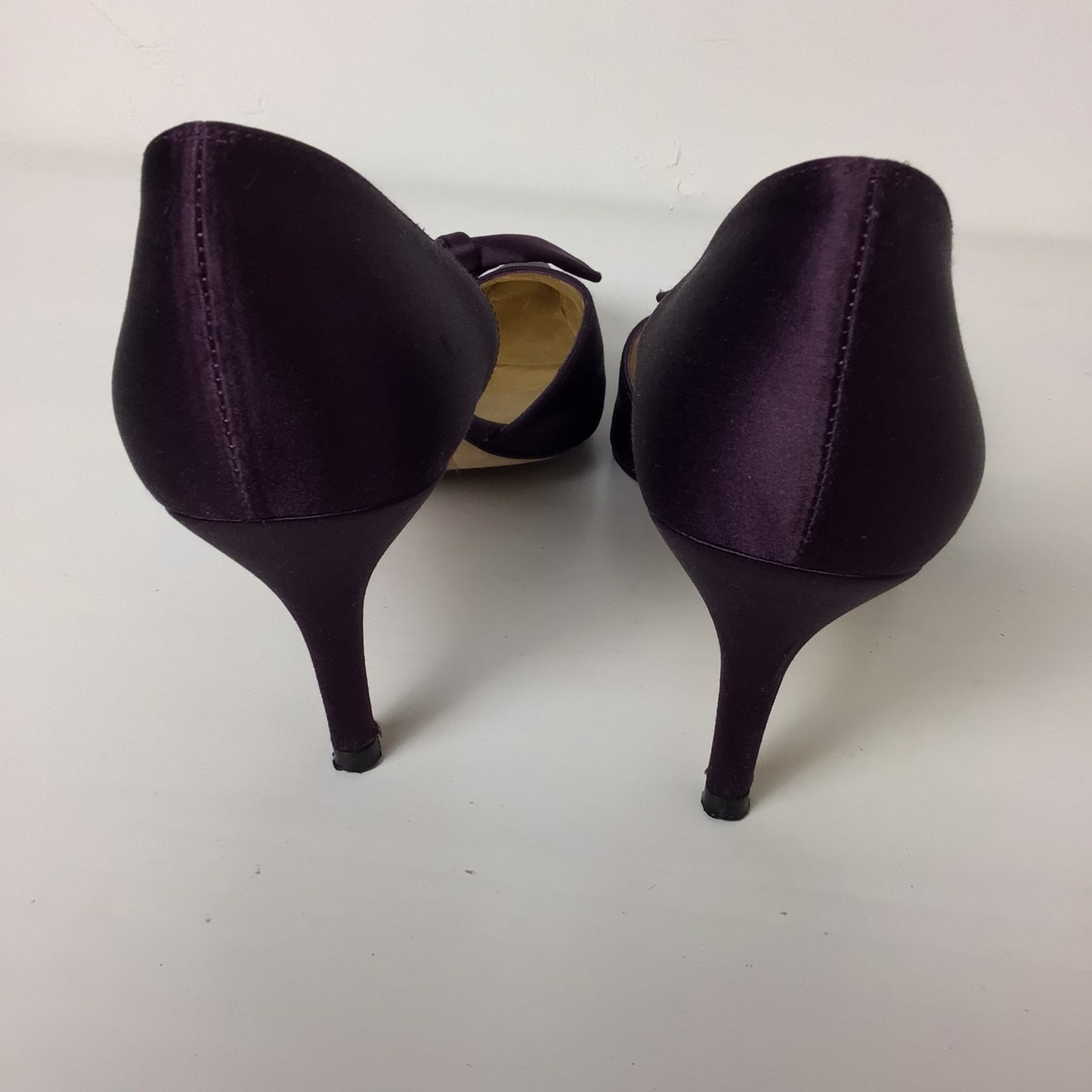 LK Bennett Purple Stiletto Pointed Heels Size UK 7 EU 41