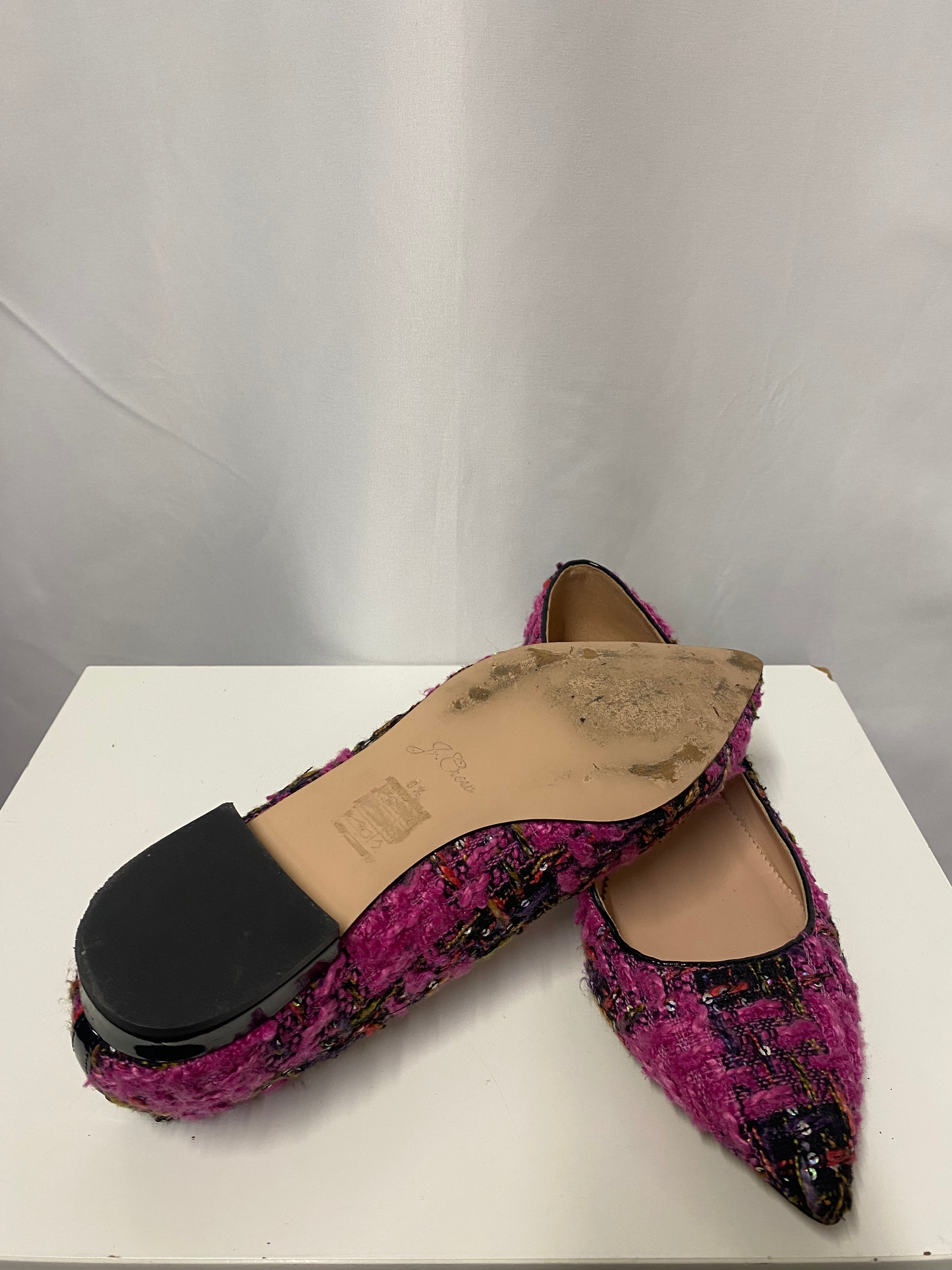 J crew cheetah sales flats