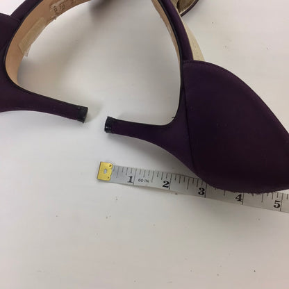 LK Bennett Purple Stiletto Pointed Heels Size UK 7 EU 41