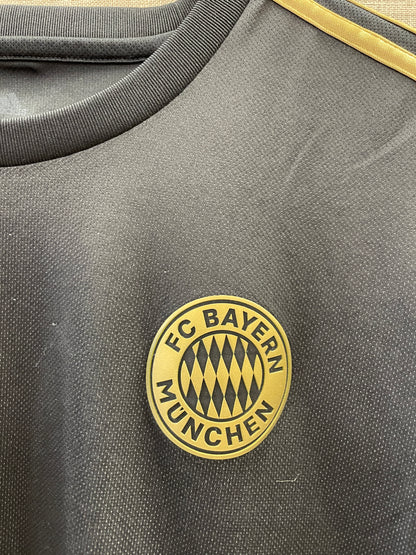Bayern Munich Black 2021 - 2022 Away Football Soccer Top Large