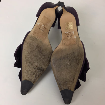 LK Bennett Purple Stiletto Pointed Heels Size UK 7 EU 41