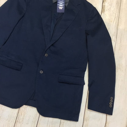 BNWT Polo Ralph Lauren Blue Cotton Blend Blazer Jacket Size 42R
