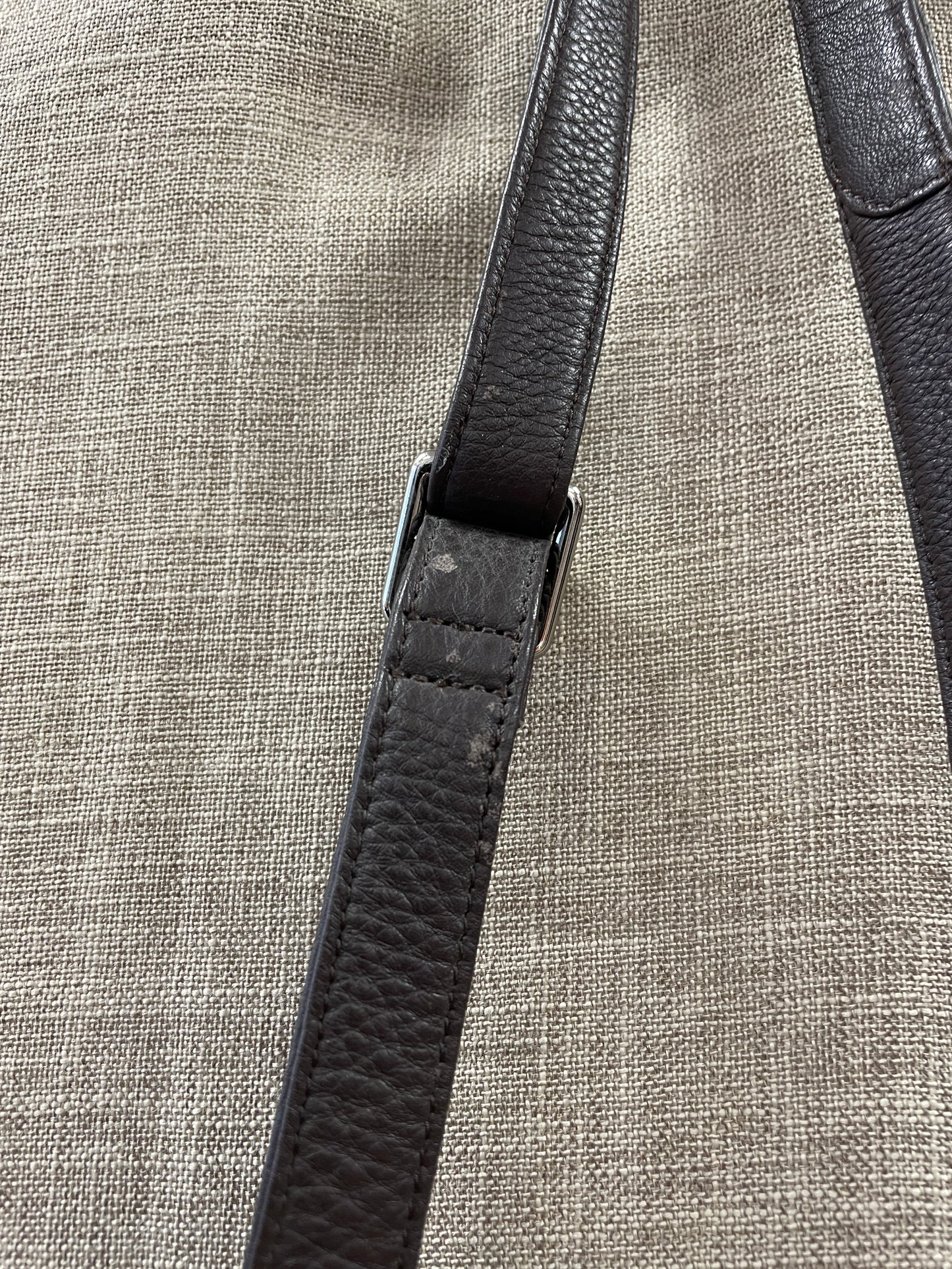 Radley Brown Tan Yellow Leather Crossbody Bag Handbag