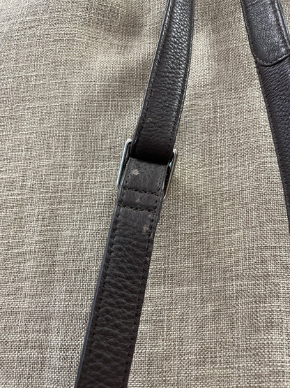 Radley Brown Tan Yellow Leather Crossbody Bag Handbag