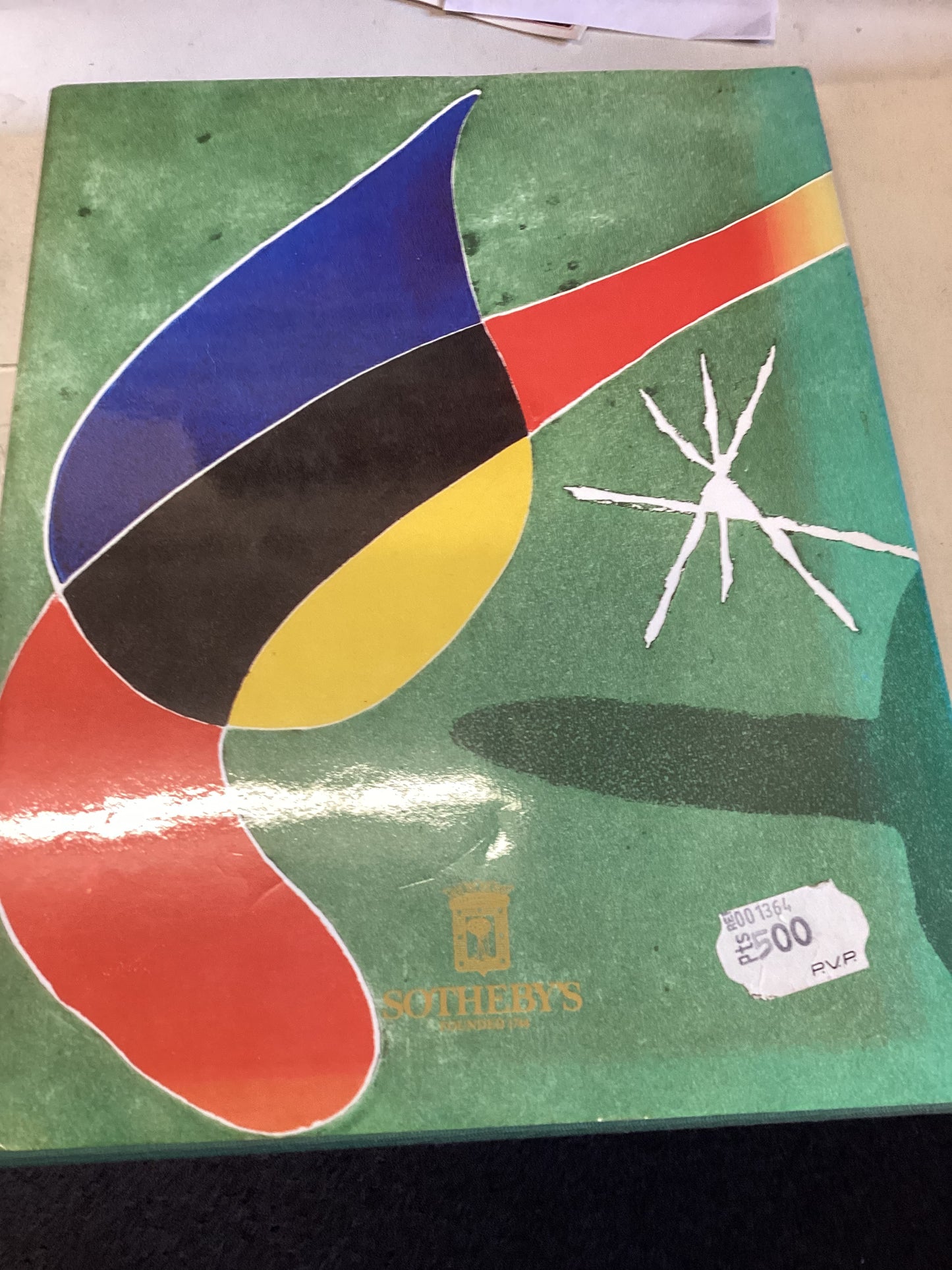 Sotheby's Una Importante Coleccion de Obra Grafica Y Libros Ilustrados de Joan Miro 1980